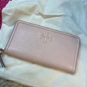 Tory Burch Pink Leather Backpack & Wallet Bundle Tory Burch | Bags | Tory Burch Pink Leather Backpack Wallet  main image 3